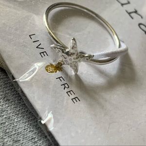NWT Pura Vida starfish ring
